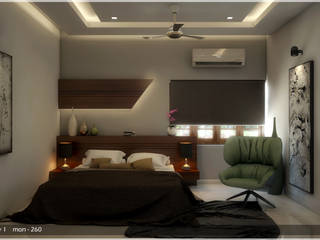 Victorian + Modern Contemporary, Premdas Krishna Premdas Krishna Modern style bedroom