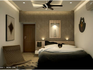 Modern Contemporary, Premdas Krishna Premdas Krishna Modern style bedroom