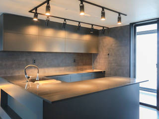 모던 심플한 느낌의 25평 인테리어 , 홍예디자인 홍예디자인 Modern kitchen