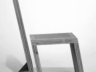 4 stoelen | serie, Joyce Bark Joyce Bark Other spaces Plywood