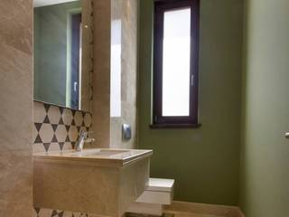 تشطيب شقة 6 اكتوبر, YAS interior designs YAS interior designs Modern style bathrooms