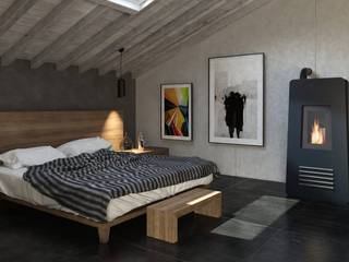 CS Thermos, MM Video & Rendering Studio MM Video & Rendering Studio Modern style bedroom