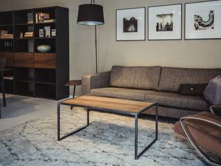 Stolik kawowy, loft, design, 3 DESKI 3 DESKI Modern living room