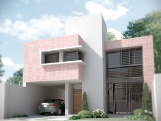 Vivienda PL, Proyectarq Proyectarq Modern houses Bricks