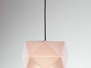 Pentagon 1.2SquareM VRAEY Minimalist living room Paper handmade,ceiling lampshade,lamp,pendant,geometric,LED,warm,paper,origami,minimal,Dutch design,Lighting