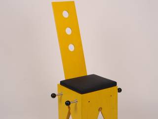 Stuhl / Hocker, Graf Wohnraumdesign Graf Wohnraumdesign Living roomStools & chairs Wood Yellow