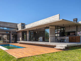 Casa Berazategui Besonías Almeida arquitectos Piscinas de estilo moderno Hormigón