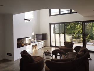 Maison Chatenay-Malabry, Daniel architectes Daniel architectes Modern living room