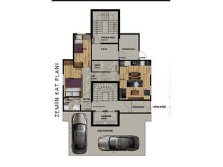 ARDA APARTMANI, MAHAL MİMARLIK MAHAL MİMARLIK Commercial spaces Wood-Plastic Composite