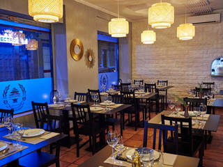 Restaurante Libanes , YAIZA CARRASCO INTERIOR DESING YAIZA CARRASCO INTERIOR DESING Commercial spaces