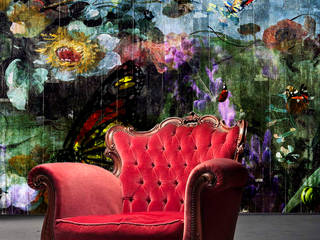 Dutch Dreams Wallpaper Collection, La Aurelia La Aurelia Tường & sàn phong cách nhiệt đới