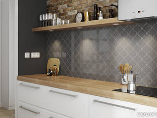 Scale Wall Tile, Equipe Ceramicas Equipe Ceramicas Mediterranean style kitchen Ceramic