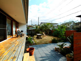 七里ケ浜の家, すわ製作所 すわ製作所 Eclectic style gardens
