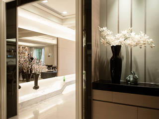 BRAVO INTERIOR DESIGN & DECO KUAN STYLE, 璞碩室內裝修設計工程有限公司 璞碩室內裝修設計工程有限公司 Hành lang, sảnh & cầu thang phong cách hiện đại