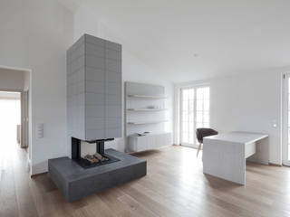 Penthouse V, destilat Design Studio GmbH destilat Design Studio GmbH Modern Study Room and Home Office