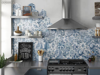 Hexatile, Equipe Ceramicas Equipe Ceramicas Rustic style kitchen