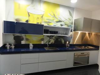 Cozinha Gourmet - Splendor, Laura Picoli Laura Picoli Modern kitchen Quartz Blue