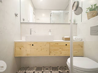 homify Bagno in stile scandinavo