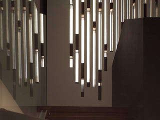 Gallery House on Richmond Park, Elemental Architecture Elemental Architecture Modern Corridor, Hallway and Staircase