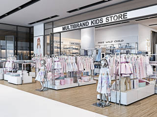 Multibrand kids store. TSUM Kiev., Виталий Юров Виталий Юров Commercial spaces