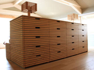 Mobilier CL1, nicolas baleydier design nicolas baleydier design Closets escandinavos Madeira Acabamento em madeira