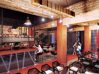 Caltza Snack - Bar [León, Gto.], 3C Arquitectos S.A. de C.V. 3C Arquitectos S.A. de C.V.