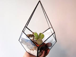 Terrario Drop, ZetaGlass ZetaGlass Industrial style garden Glass