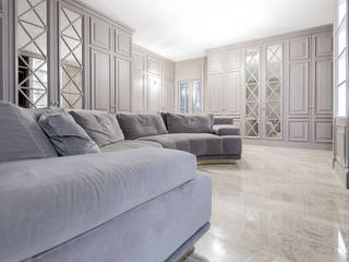 Boiserie, Galleria del Vento Galleria del Vento Living roomSofas & armchairs خشب Grey