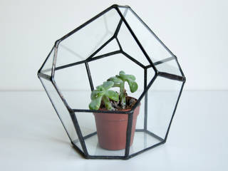 Terrario Roca, ZetaGlass ZetaGlass Industrial style garden Glass