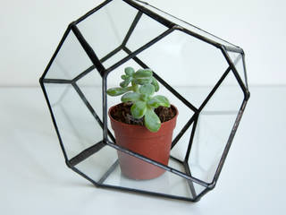 Terrario Roca, ZetaGlass ZetaGlass Industrial style garden Glass