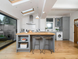 metro grey, Chalkhouse Interiors Chalkhouse Interiors Kitchen Wood Wood effect