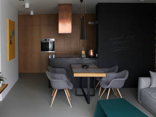 FLAT APARTMENT, Grynevich Architects Grynevich Architects Living room