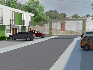 Proyecto Residencial Albores , Polygon Arquitectura Polygon Arquitectura Rumah Modern