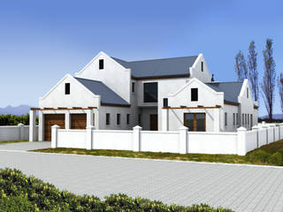 House Jordaan, Lifestyle Architecture Lifestyle Architecture Mediterranean style house Bricks