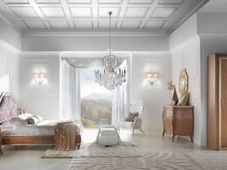 Shooting for an interior catalogue, MULTIFORME® lighting MULTIFORME® lighting Classic style bedroom