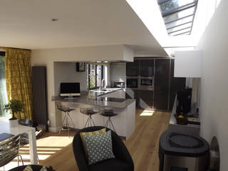 Garden Room, Private House, Redland, Bristol, Richard Pedlar Architects Richard Pedlar Architects Modern style kitchen