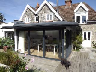 Garden Room, Private House, Redland, Bristol, Richard Pedlar Architects Richard Pedlar Architects Casas modernas: Ideas, diseños y decoración