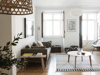 S. BENTO, Arkstudio Arkstudio Scandinavian style living room