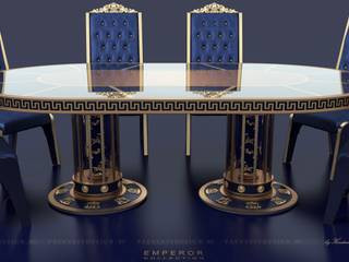 EMPEROR - АВТОРСКАЯ КОЛЛЕКЦИЯ МЕБЕЛИ ДЛЯ ИНТЕРЬЕРА, Константин Паевский-PAEVSKIYDESIGN Константин Паевский-PAEVSKIYDESIGN クラシックデザインの ダイニング