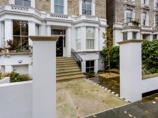 Extension and refurbishment of a ground floor apartment in Notting Hill, West London, GK Architects Ltd GK Architects Ltd Klassische Häuser