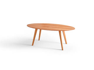 Tisch MARTO, Holzmanufaktur Stuttgart Holzmanufaktur Stuttgart Sala da pranzo minimalista Legno massello Variopinto