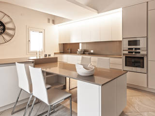 Minimal white, BRANDO concept BRANDO concept ห้องครัว