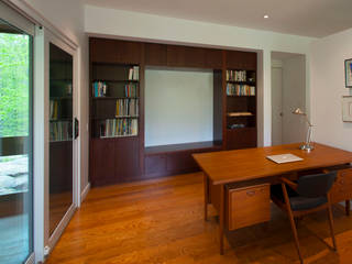 Frontenac House, Solares Architecture Solares Architecture Modern Study Room and Home Office
