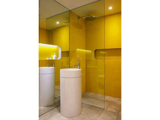 Passive in Park Slope, Sarah Jefferys Design Sarah Jefferys Design Ванная комната в стиле модерн