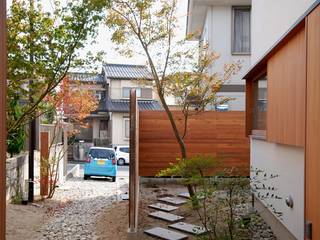 加木屋の家, 神谷建築スタジオ 神谷建築スタジオ Eclectic style garden