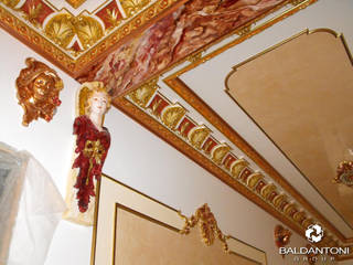 Realizzazione Villa 113_A - Stile Impero Russo, Baldantoni Group Baldantoni Group Klassische Esszimmer