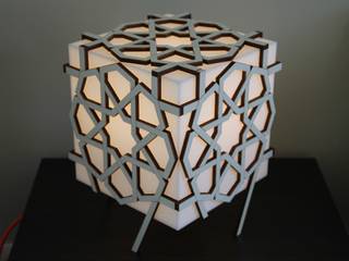 Geo Lina Lamp, Studio Nor Studio Nor Mediterranean style living room Lighting