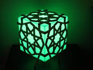 Geo Lina Lamp, Studio Nor Studio Nor غرفة نوم