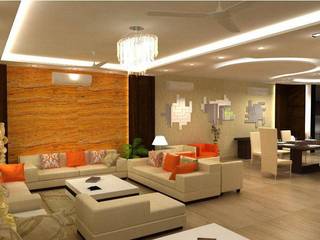 Our Exclusive Designs, 4 Lotus Interior 4 Lotus Interior Phòng khách phong cách kinh điển