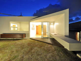 YSM-HOUSE, 門一級建築士事務所 門一級建築士事務所 Jardines de estilo moderno Madera Acabado en madera